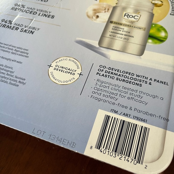 RoC Derm Correxion Firming Serum Stick, 1 oz, 2-pack - Picture 4 of 4